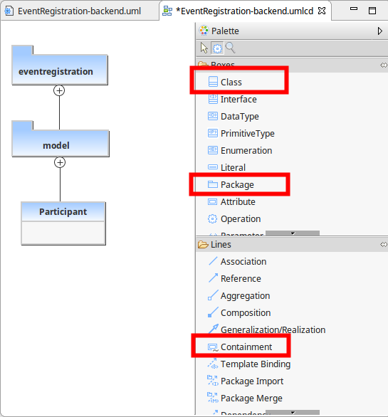 Class Diagram Packages